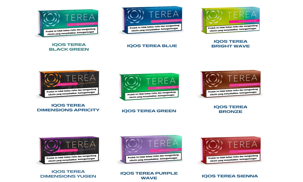 IQOS TEREA 菸彈產品展示於台灣居家環境